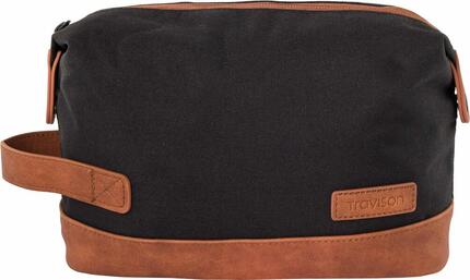 Trousse de maquillage Travison noire - taille ajustable