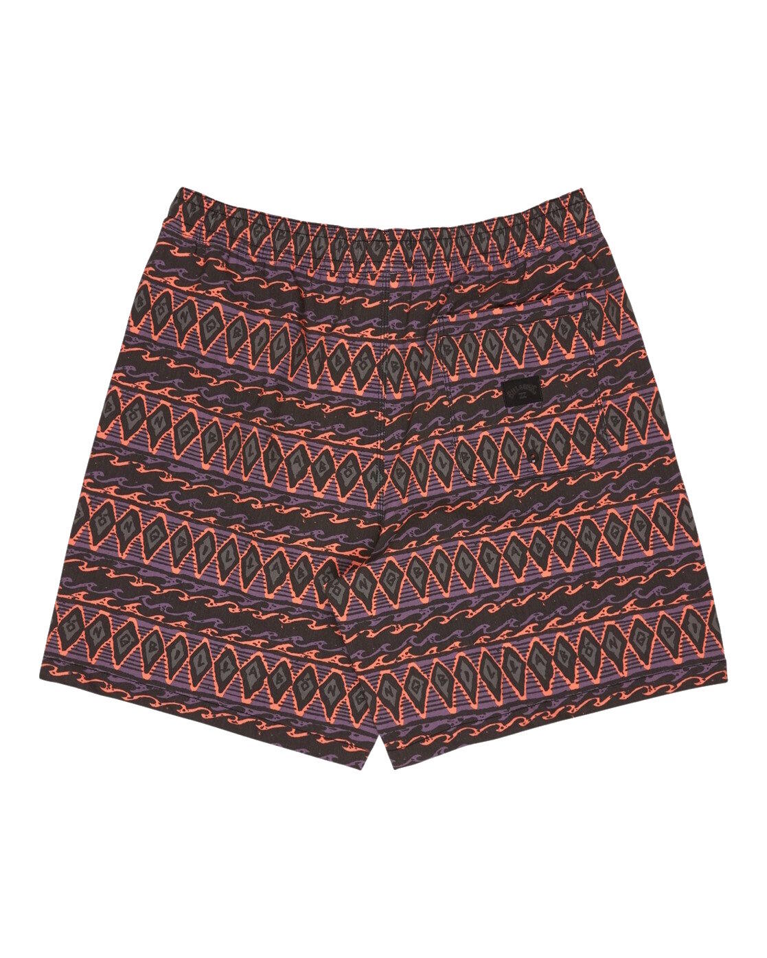 BILLABONG Billabong Badeshorts Wasted Times Layback Black Print 2/3