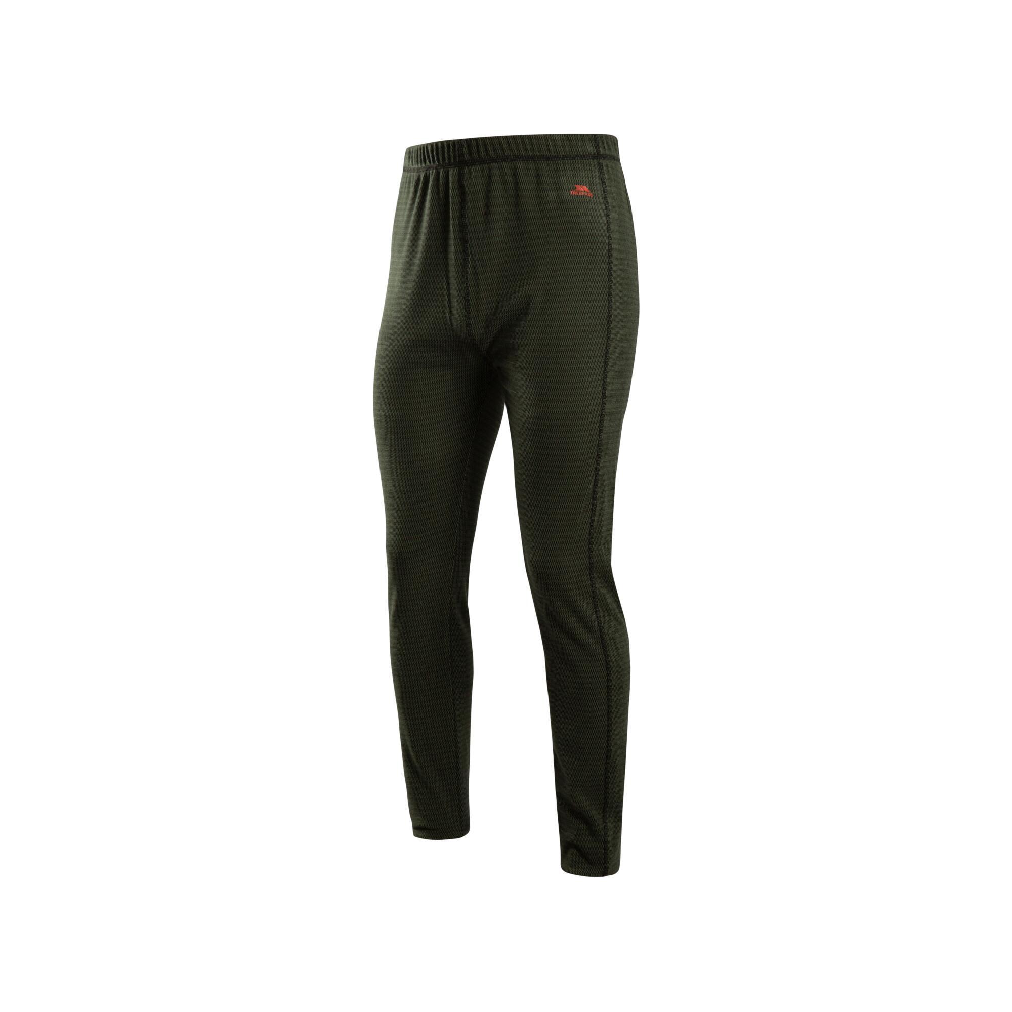 Pantaloni tehnici infrabază Trespass Kirk bărbați Ivy/Negru