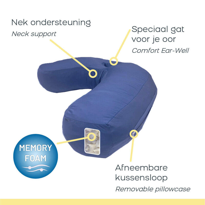 Side Sleeper Pro – Memory Foam párna