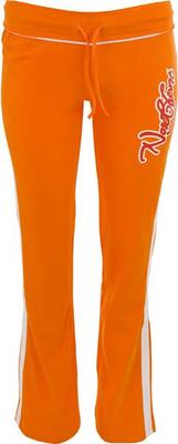 Nordblanc dames joggingbroek oranje - slim fit met uitlopende pijpen