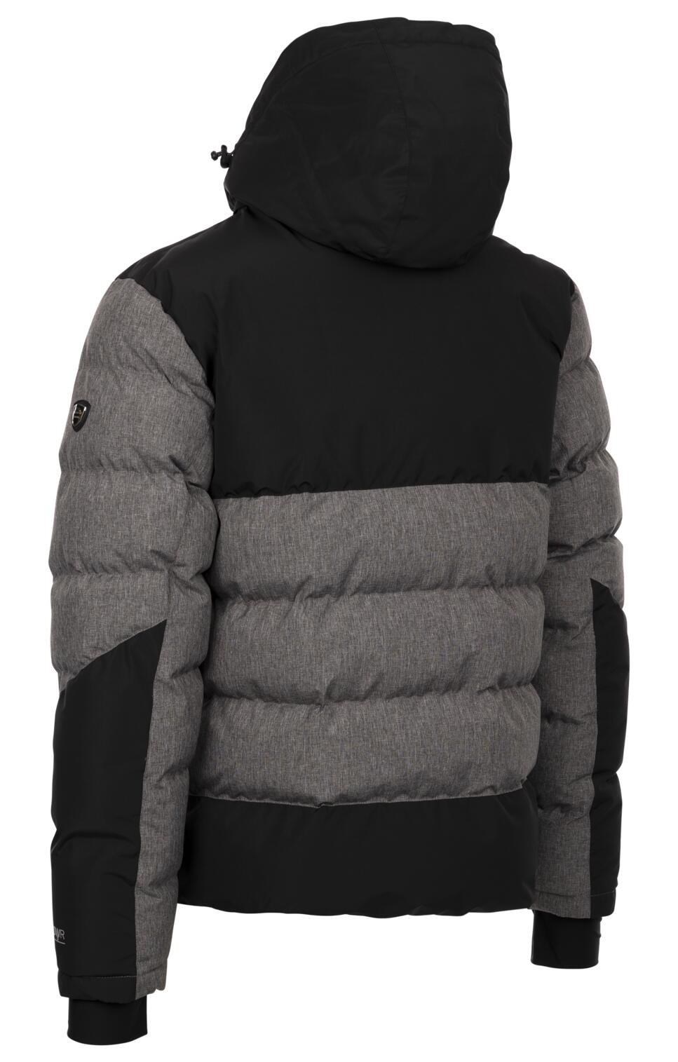 2058 Delabole - Veste matelassée homme gris chiné. 2/2