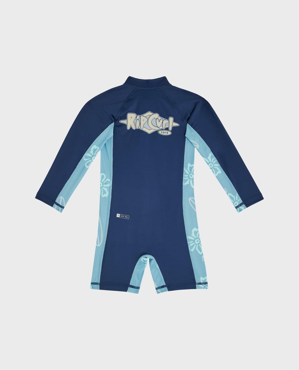 Muta Ragazzo shorty Ride The Wave manches longues - Light Navy 3/4