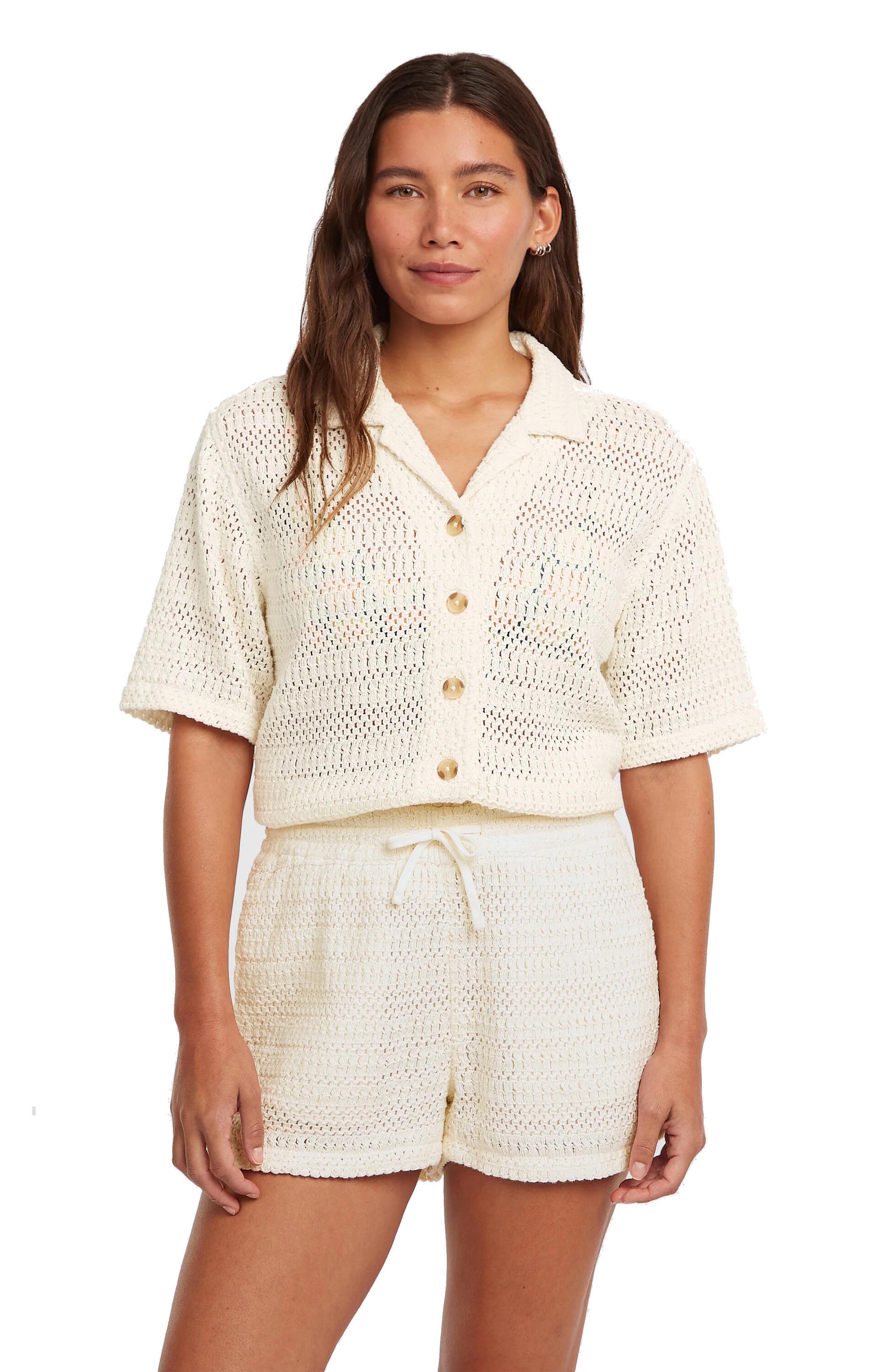 O'NEILL O'Neill Damen Häkelshorts O´Riginals Snow White 2/4