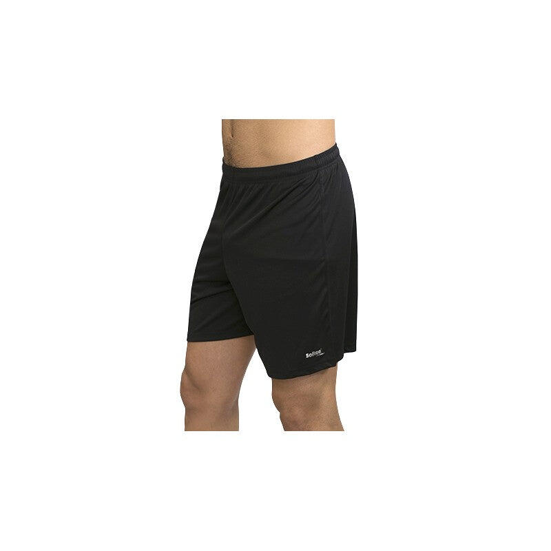 Short technique Softee enfant avec poches noir 4 ans 3/4