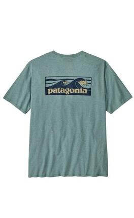 PATAGONIA Patagonia Herren Boardshort Pocket Shirt Blue Sage