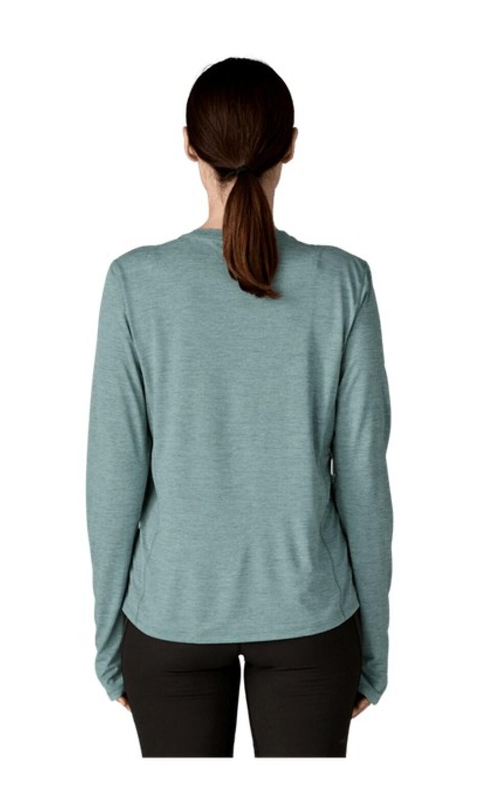 PATAGONIA Patagonia Damen Longsleeve Cap Cool Sun Light Blue Sage 3/3