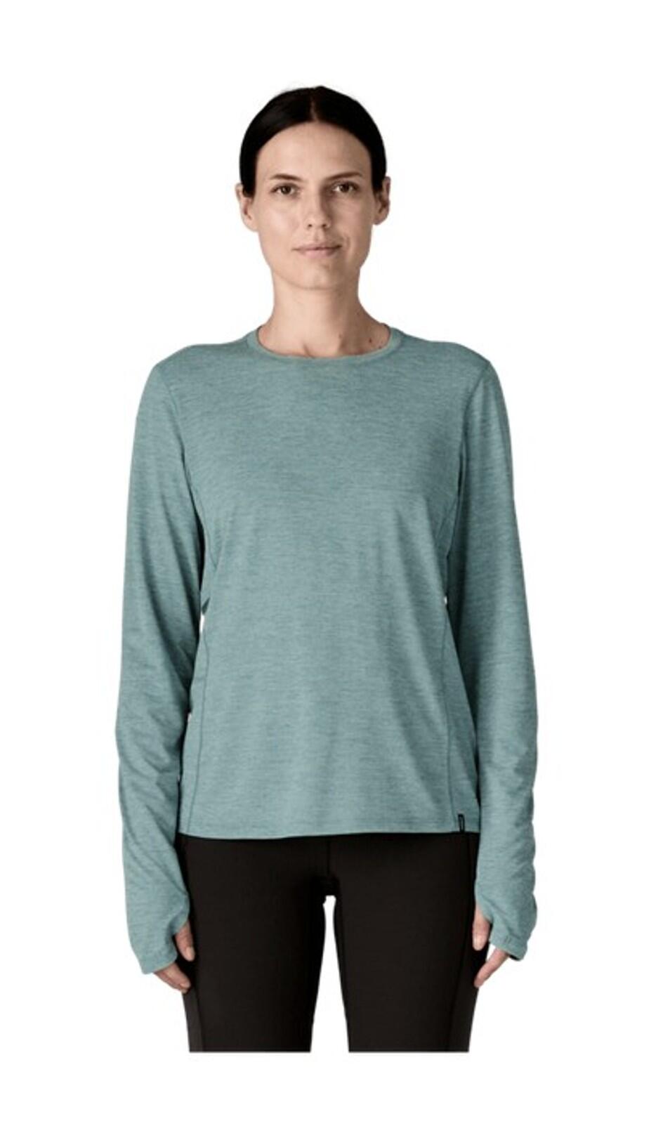 PATAGONIA Patagonia Damen Longsleeve Cap Cool Sun Light Blue Sage 2/3