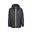 2058 Jachetă Unisex Packaway Impermeabilă, Glugă Pliabilă, Negru