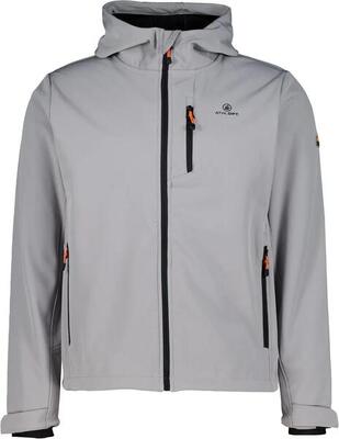 Softshell-jas heren athl. dpt hermes a5350 grijs