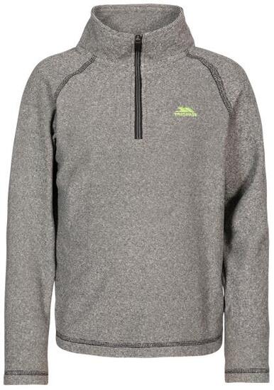 2058 Pull Microfleece Enfant Demi-Zip Rayé 9/10