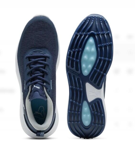 Chaussures de golf Gruve Sport pour hommes bleu marine 3/6