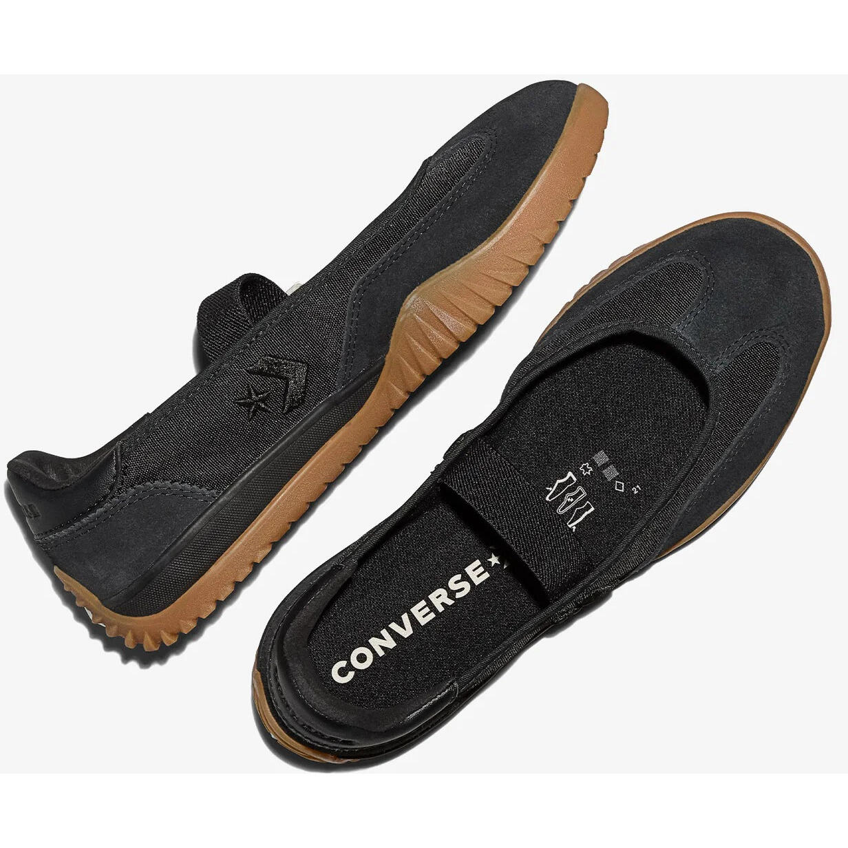 Sneakers Converse Run Star Trainer Ballet Flat, Zwart, Uniseks 2/5