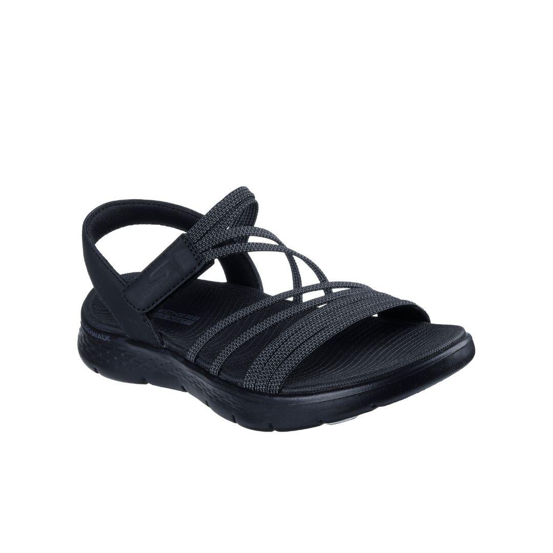 Sandalias deportivas mujer Skechers GO WALK Flex con velcro para caminar 2/4