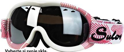 Masque de ski Junior Sulov Passo Blanc-rose Rose