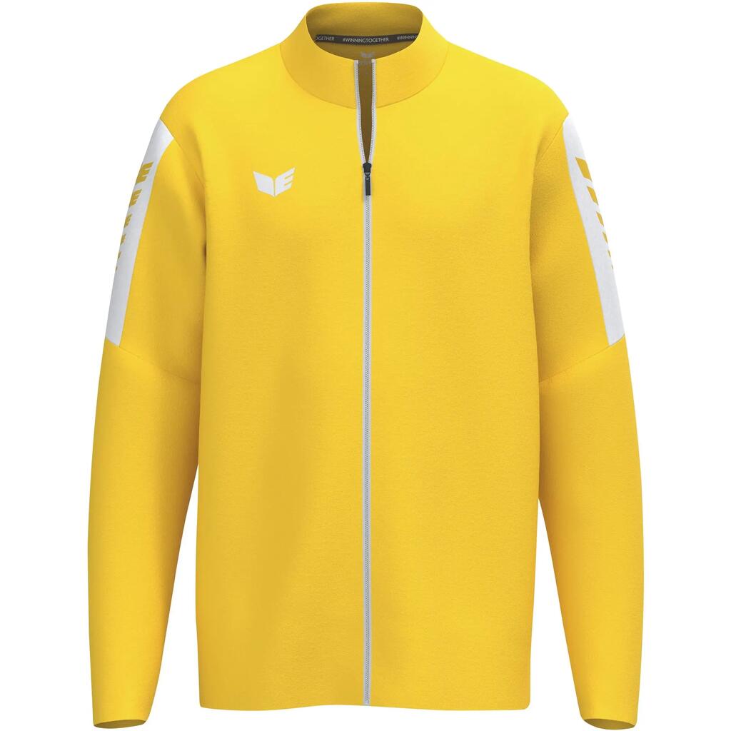 Erima Intro Training Jacket Junior - Yellow, Full-Zip Training Jacket