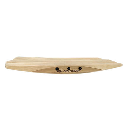 F2 Balance Board Splitboard Holz 65x28cm Natur
