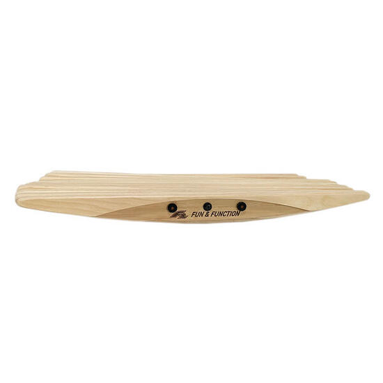 F2 Balance Board Splitboard Holz 65x28cm Natur