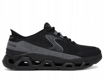 Buty Męskie Skechers Glide-Step Altus Czarne Sportowe Wsuwane