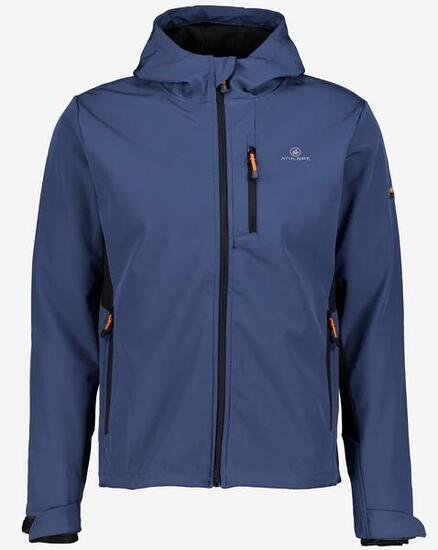 Veste softshell homme Athl. dpt Pelican bleu 2XL