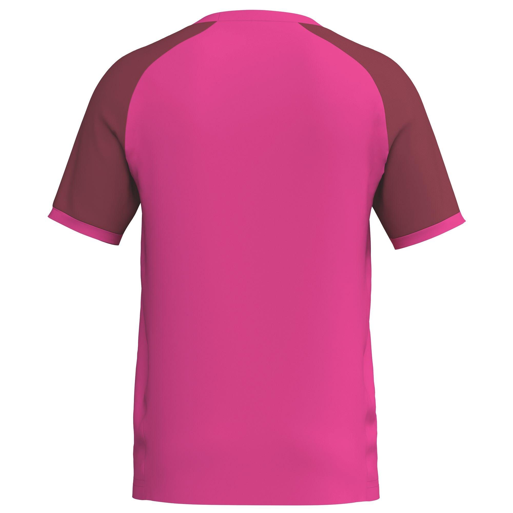 Erima Wings Jersey Korte Mouw Junior Roze Glo-Bordeaux 3/3