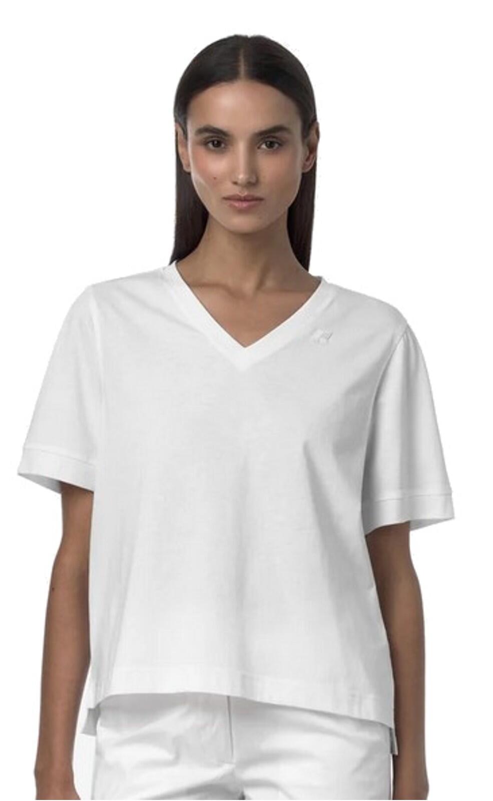 K-WAY K-WAY Damen T-Shirt LEDA JERSEY white 2/3