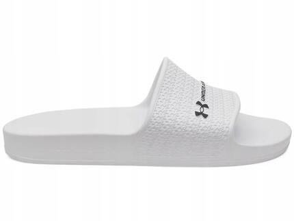 Klapki Męskie Under Armour Sportowe Białe Na Lato Basenowe