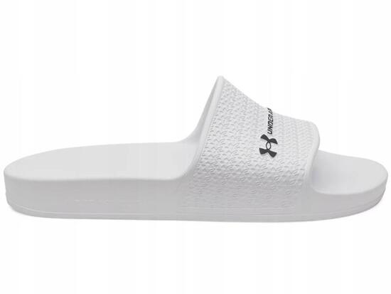 Klapki Męskie Under Armour Sportowe Białe Na Lato Basenowe