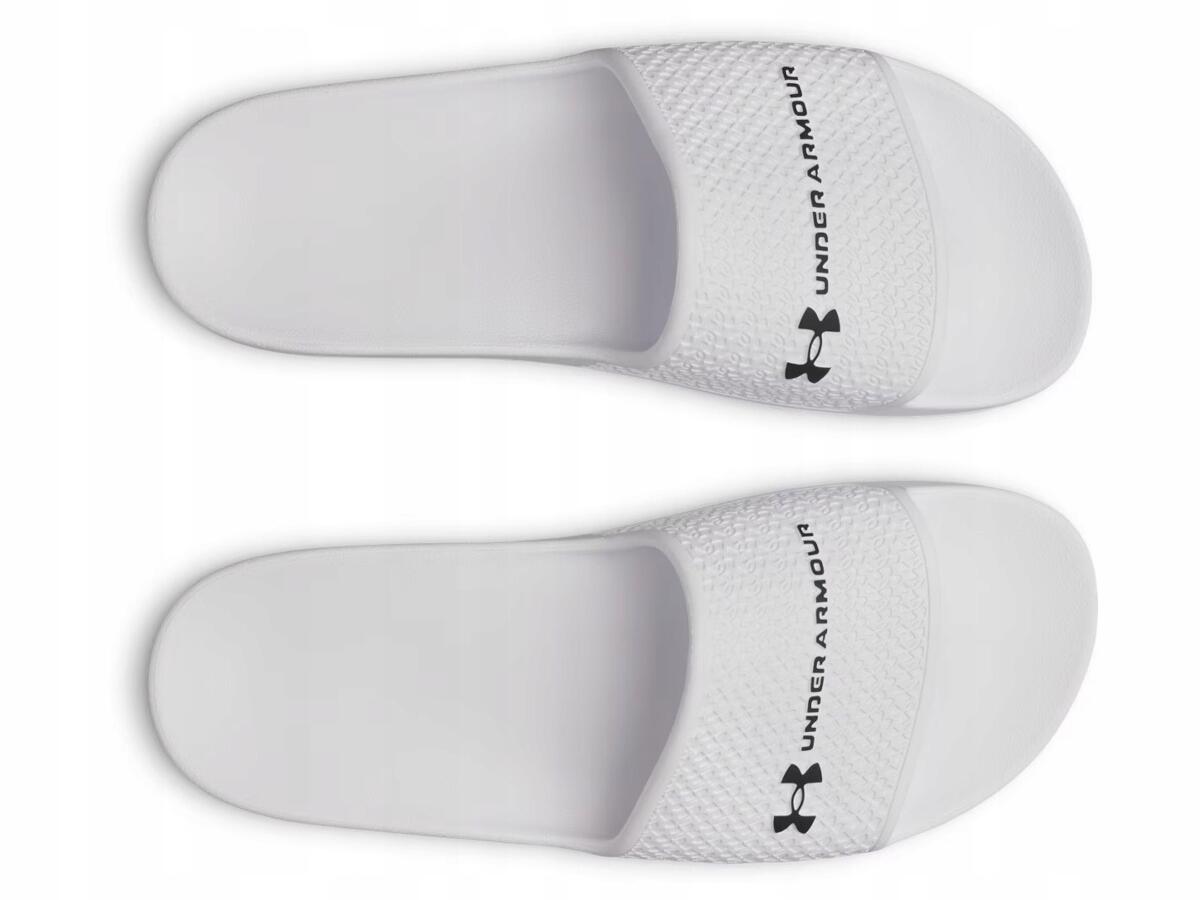 Klapki Męskie Under Armour Sportowe Białe Na Lato Basenowe 6/6