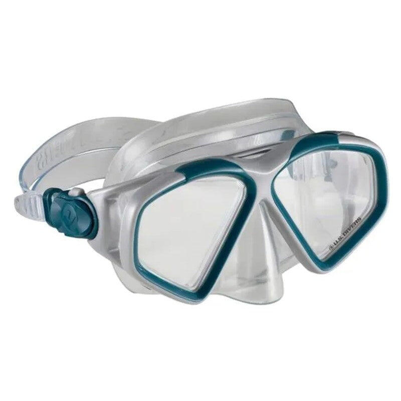 U.S. Divers Conjunto Cozumel Snorkel y Aletas Gris/Azul 36/39 3/4