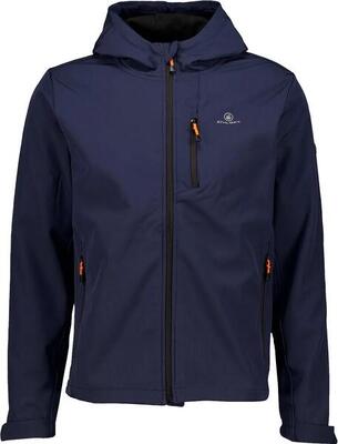 Softshell-jas heren athl. dpt hermes a2050 blauw