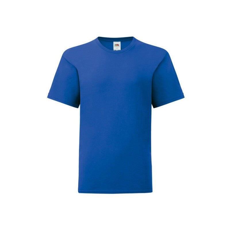 T-shirt ragazza Fruit of the Loom Iconic 150 T rossa 2/7