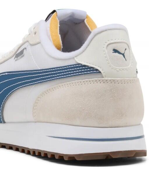 Chaussures de golf pour homme Puma Helsinki G, beige et bleu 5/6