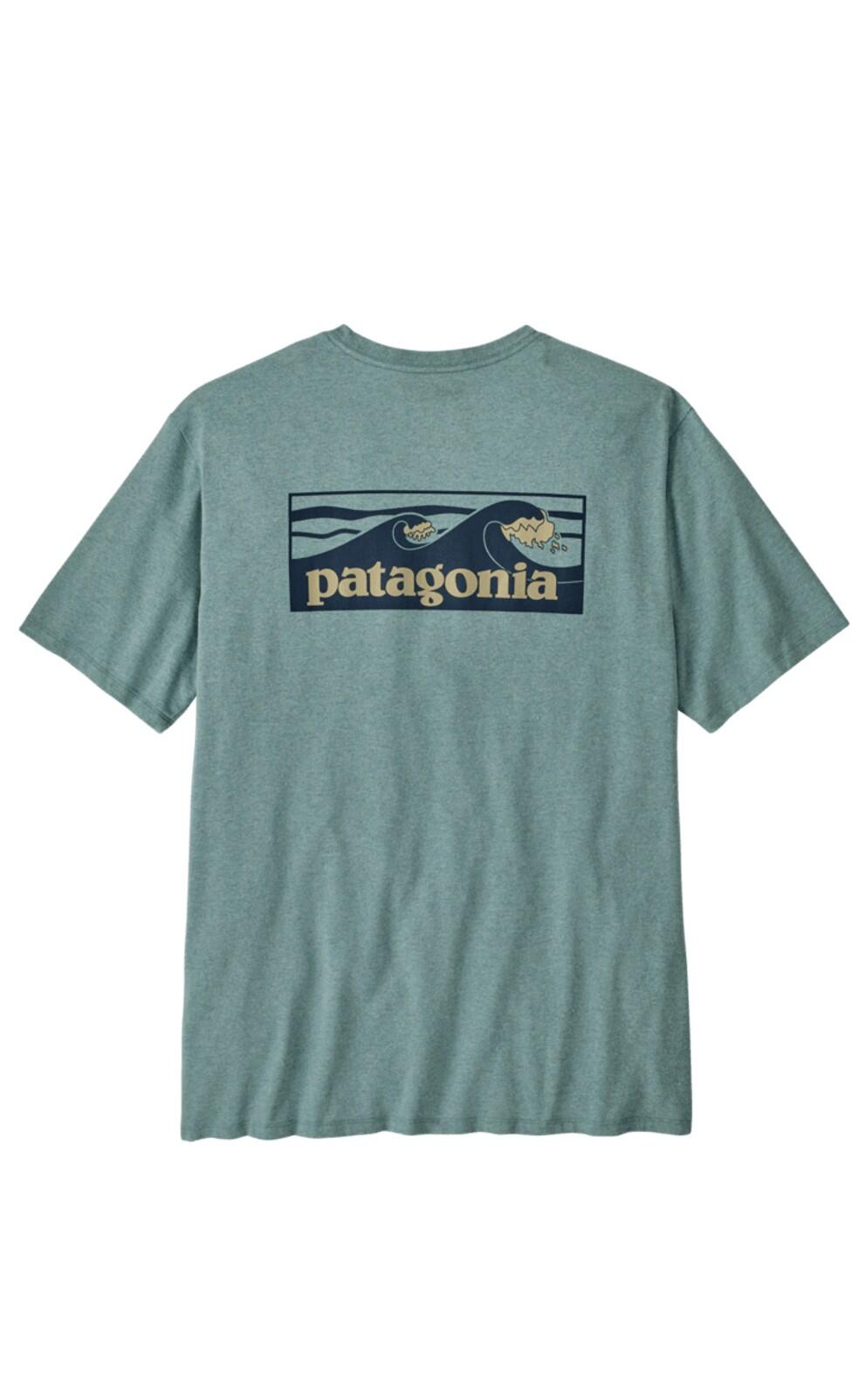 PATAGONIA Patagonia Herren Boardshort Pocket Shirt Blue Sage 1/2