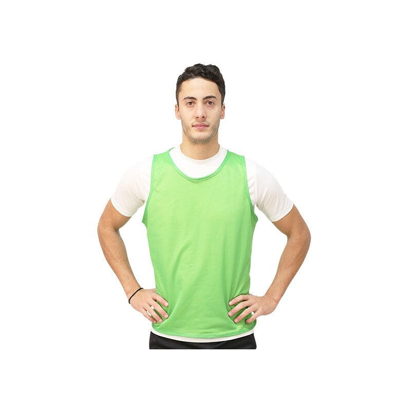 Plastron d'entraînement réversible Unisex Noir/Jaune Fluo JUNIOR 3/7