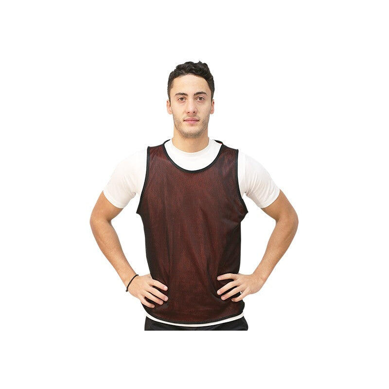 Plastron d'entraînement réversible Unisex Noir/Jaune Fluo JUNIOR 7/7