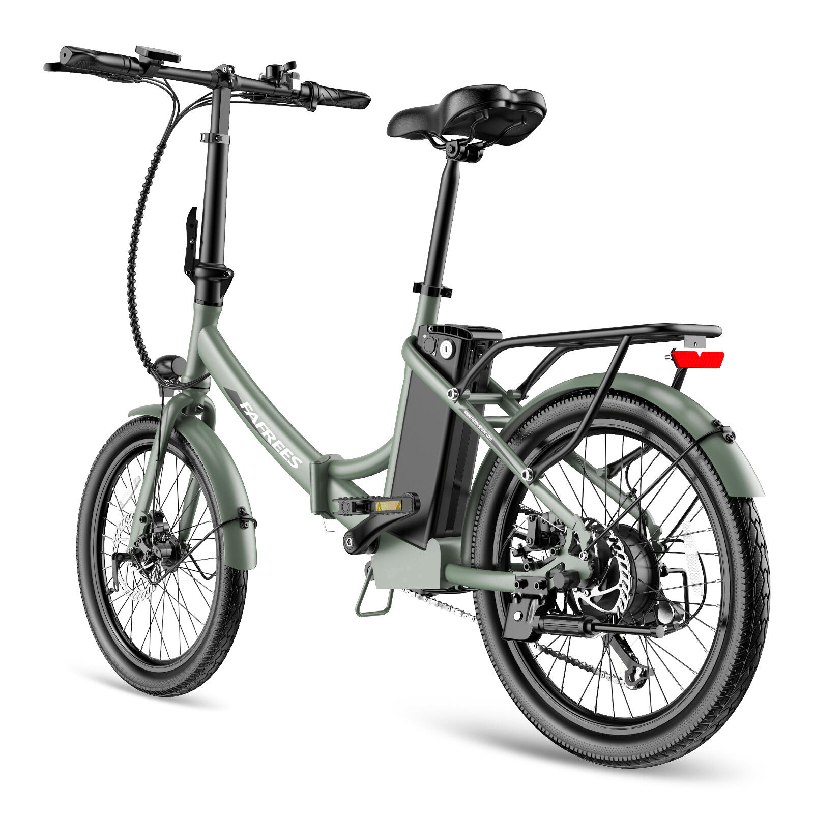 Bicicleta Eléctrica Plegable FAFREES F20 Light 250W 16.75Ah Shimano 7V 5/5