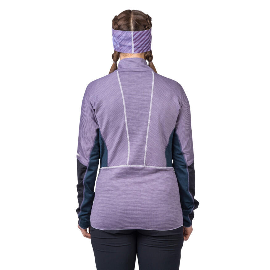 Giacca da sci da donna con 1/2 zip Hannah Meda 4/7