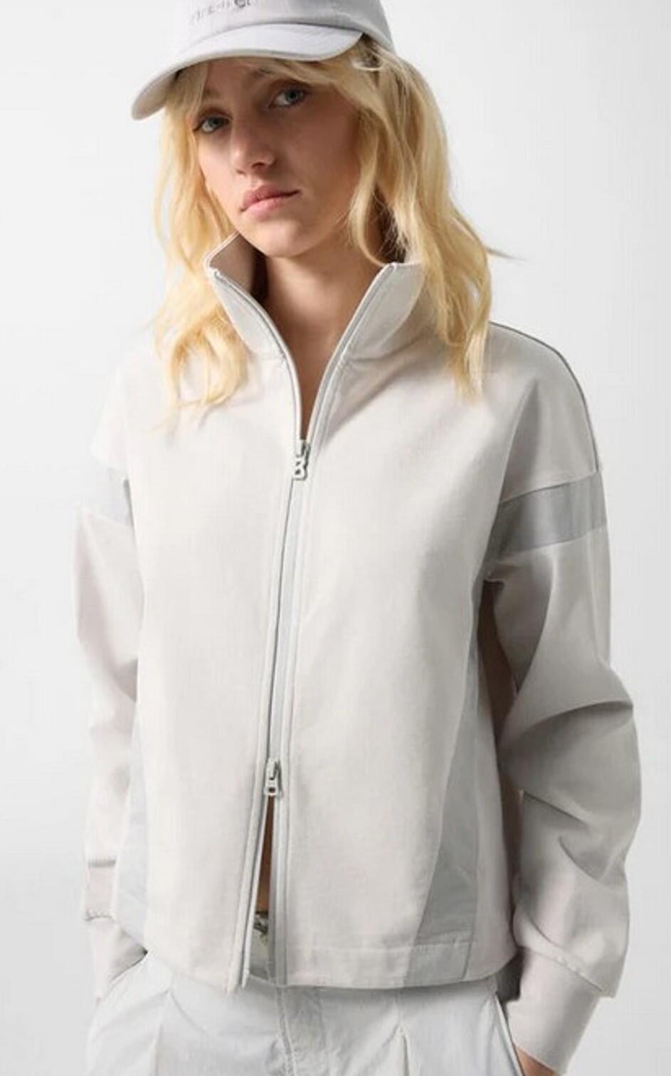BOGNER FIRE + ICE Bogner Fire + Ice Damen Sweatjacke NORINA dawn grey 3/4
