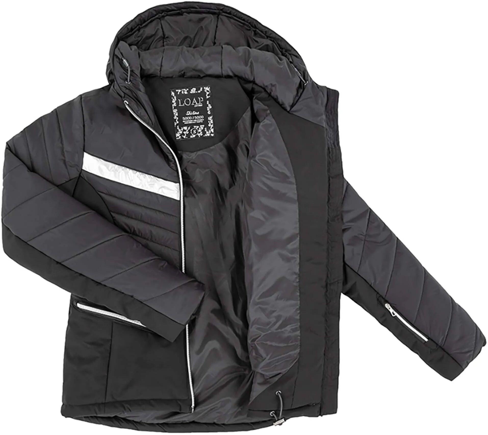 Chaqueta de esquí mujer Loap Oktie negra 4/7