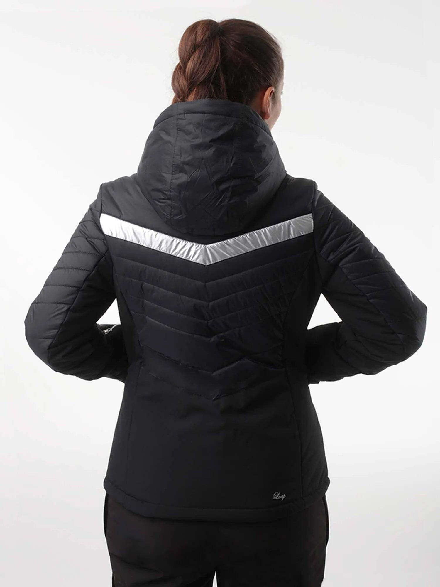 Chaqueta de esquí mujer Loap Oktie negra 5/7