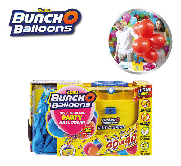 Bunch O Balloons kit - 16 blauwe ballonnen met pomp 2/4