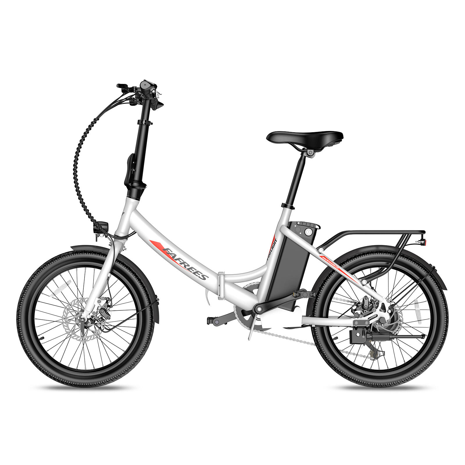 Bicicleta Eléctrica Plegable FAFREES F20 Light 250W 16.75Ah Shimano 7V 2/6