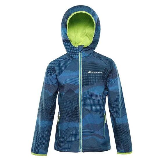 Veste imperméable à capuche enfant Alpine Pro Ezoro