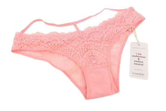 Scandale La Culotte Sublime corail slip femme, taille M