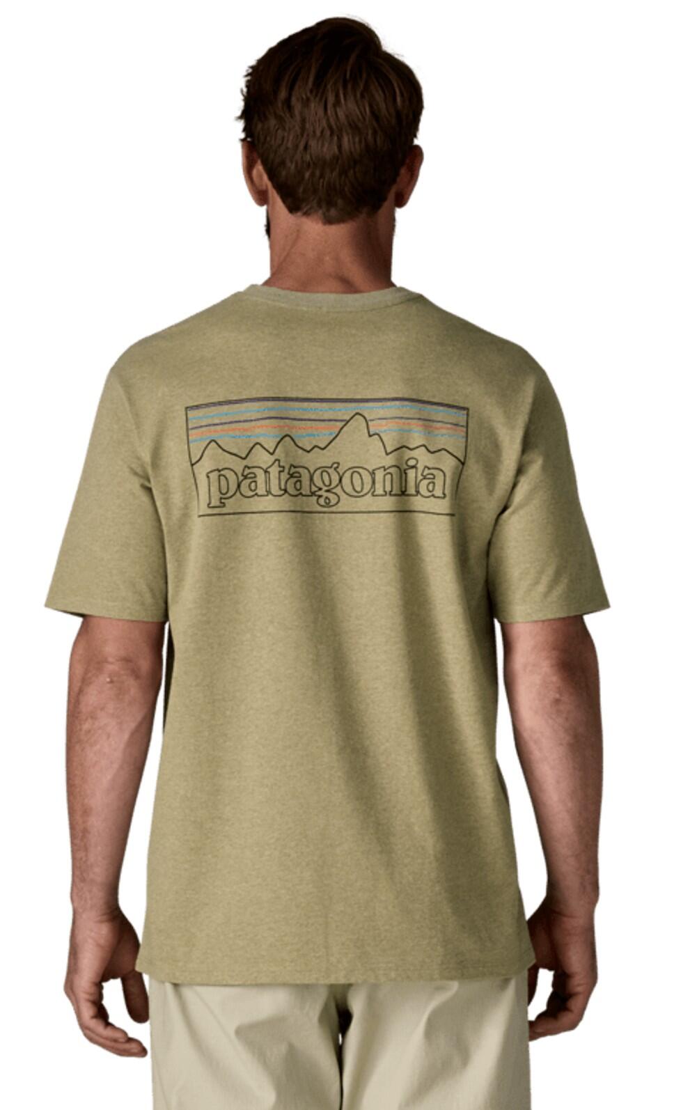 PATAGONIA Patagonia Herren T-Shirt P-6 Responsibili Tee Gumtree Green 3/3