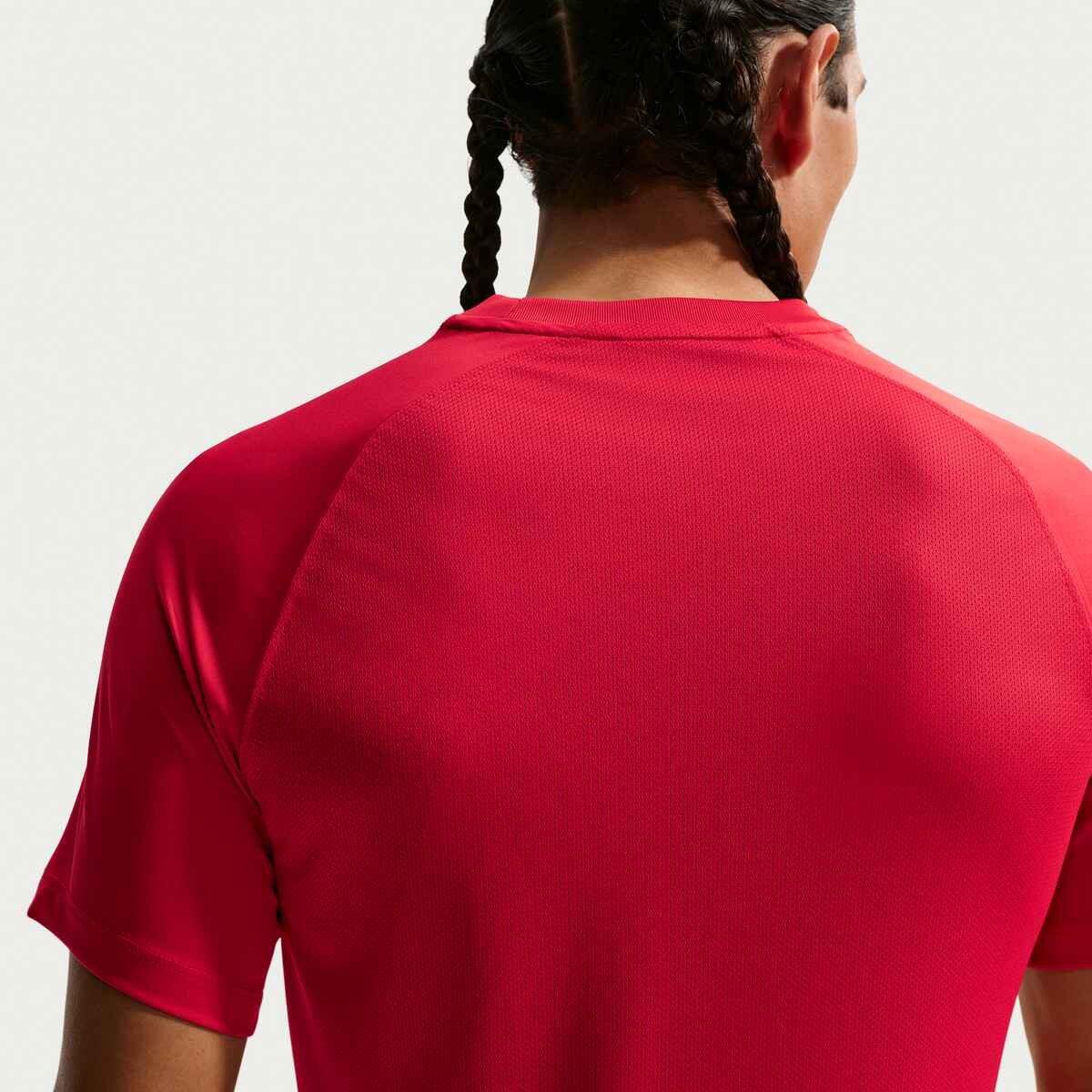 T-shirt da calcio uomo nike rosso 2/6