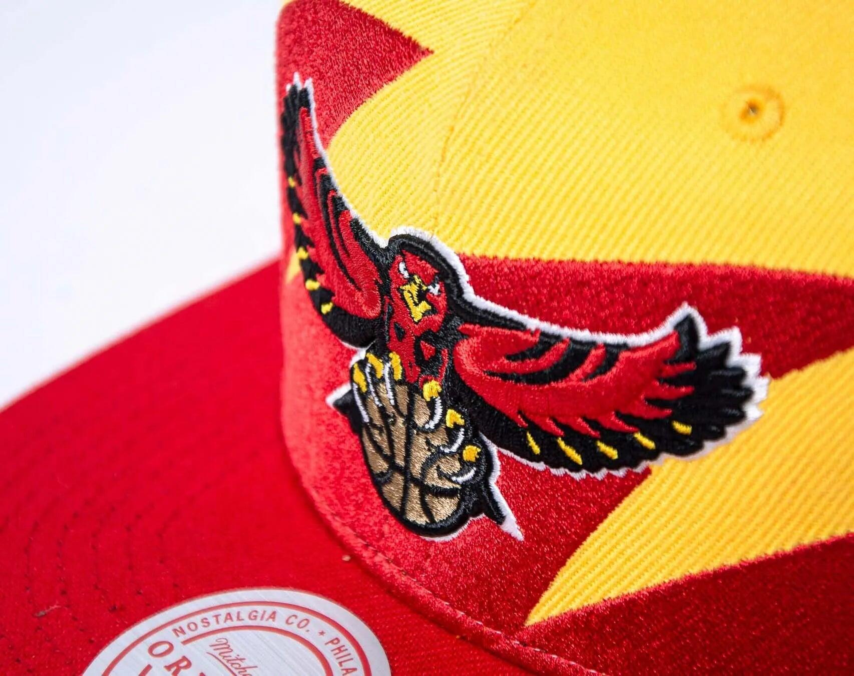 Casquette Mitchell & Ness Atlanta Hawks snapback 4/5