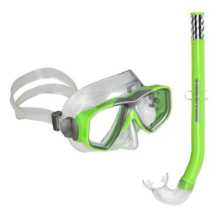 U.S. Divers Java Junior Masque et tuba enfant fluo