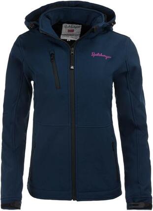 Veste softshell 3 couches femme Spitsbergen Norway marine